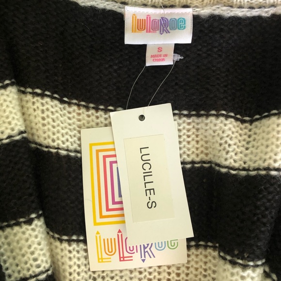 SOLD!NWT Lularoe Lucille Cardigan - Picture 6 of 7